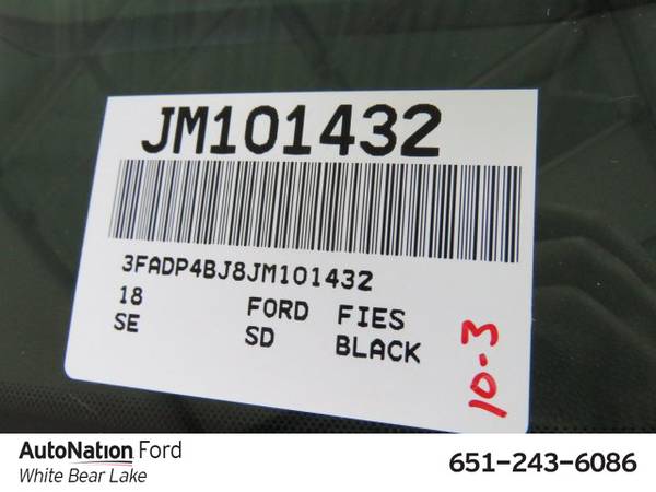 2018 Ford Fiesta SE SKU:JM101432 Sedan for sale in White Bear Lake, MN – photo 21
