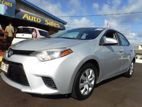 2016 TOYOTA COROLLA LE New OFF ISLAND Arrival 5/12 Low Miles READY! for sale in Lihue, HI – photo 10