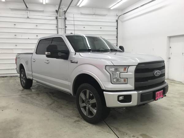 2015 Ford F-150 4x4 4WD F150 Lariat Crew Cab Short Box Cab for sale in Coeur d'Alene, MT – photo 2
