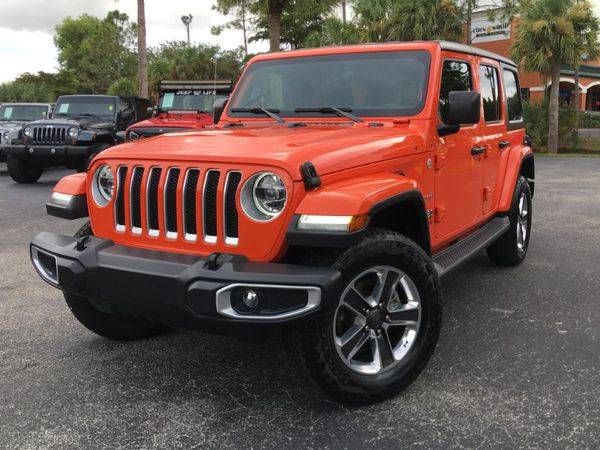 2018 Jeep Wrangler Unlimited Sahara JL 4WD Sale Priced for sale in Fort Myers, FL – photo 3