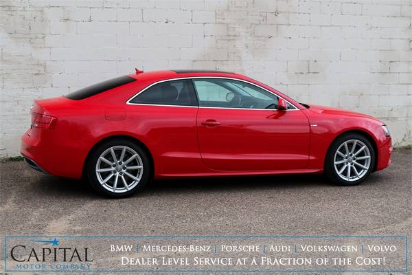 LOW Mileage Audi Coupe! 2015 A5 Turbo with Quattro All-Wheel Drive! for sale in Eau Claire, WI – photo 3