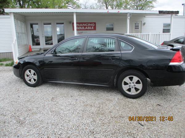 2010 CHEVY IMPALA 4DRS BLACK - - by dealer - vehicle for sale in Perrysburg, OH – photo 4