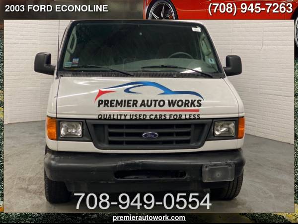 2003 FORD ECONOLINE E150 VAN - cars & trucks - by dealer - vehicle... for sale in Alsip, IL – photo 2
