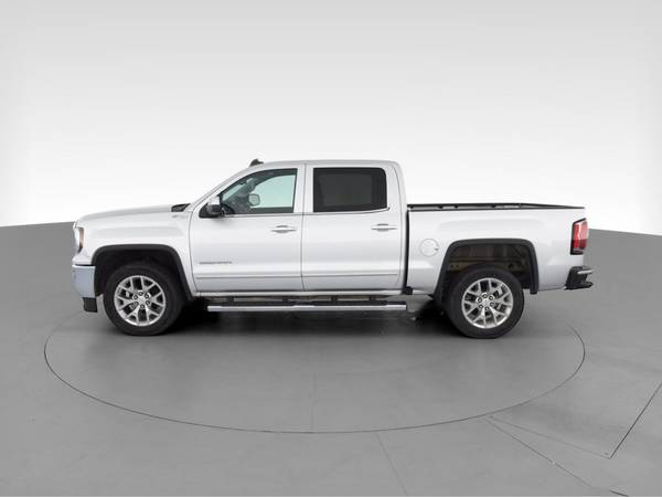 2018 GMC Sierra 1500 Crew Cab SLT Pickup 4D 5 3/4 ft pickup Silver -... for sale in Westport, NY – photo 5