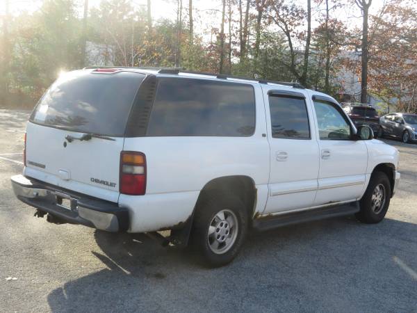 2003 Chevrolet Suburban Utility White 251K 4WD - cars & trucks - by... for sale in Concord, NH – photo 6