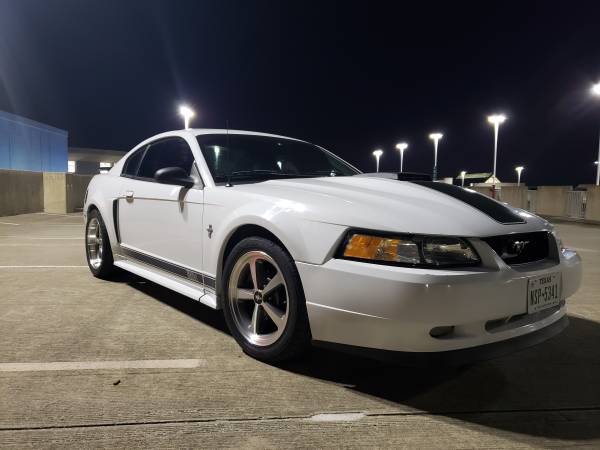 2003 Oxford White Mach 1 Mustang 32valve 4.6L - cars & trucks - by... for sale in Arlington, TX – photo 4
