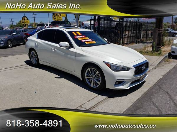 2019 Infiniti Q50 3.0T Luxe - cars & trucks - by dealer - vehicle... for sale in North Hollywood, CA – photo 2