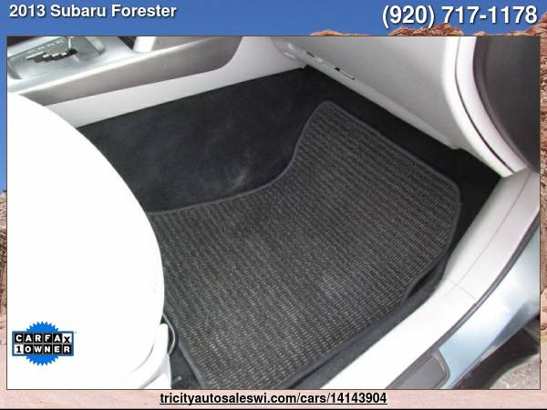 2013 SUBARU FORESTER 2 5X PREMIUM AWD 4DR WAGON 4A Family owned for sale in MENASHA, WI – photo 23