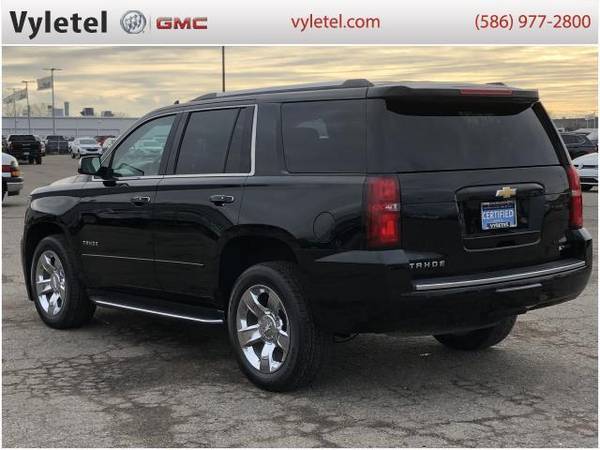 2018 Chevrolet Tahoe SUV 4WD 4dr Premier - Chevrolet Black - cars &... for sale in Sterling Heights, MI – photo 4