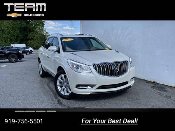 2015 Buick Enclave Premium Group suv White - - by for sale in Goldsboro, NC