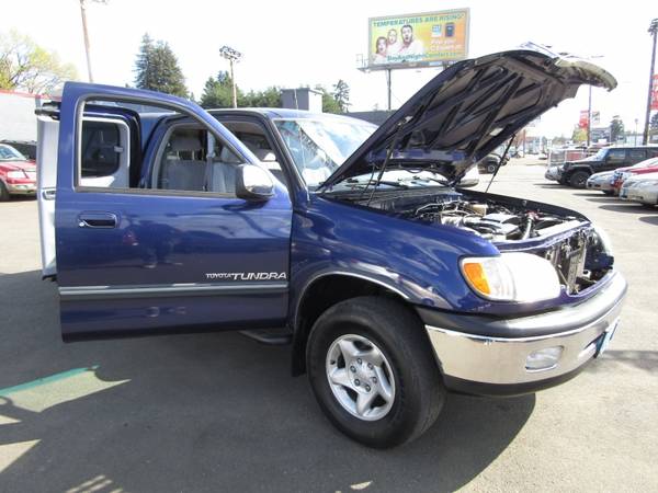 2000 Toyota Tundra Access Cab V8 Auto SR5 4X4 BLUE 2 OWNER CANOPY for sale in Milwaukie, OR – photo 23