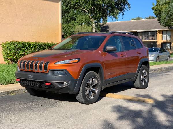 2014 *JEEP* *CHEROKEE TRAILHAWK* CLEAN CARFAX!! JUST CALL - cars &... for sale in Boca Raton, FL – photo 3