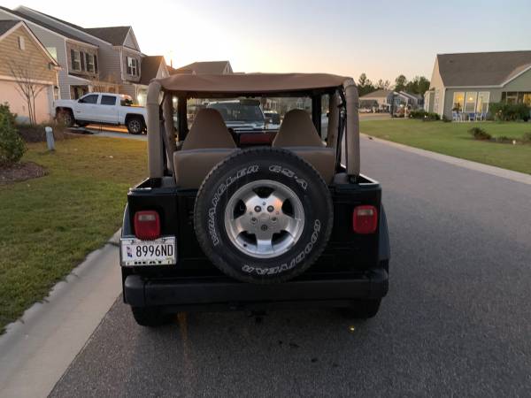 2000 Jeep Wrangler Sahara Edition 4WD - cars & trucks - by owner -... for sale in Myrtle Beach, SC – photo 4