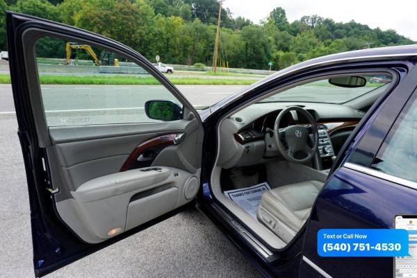 2005 Acura RL 3.5RL with Navigation System - ALL CREDIT WELCOME! -... for sale in Roanoke, VA – photo 24