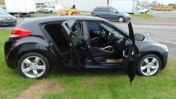 2015 HYUNDAI VELOSTER 2 DOOR BLACK ON BLACK - - by for sale in Watertown, NY – photo 3