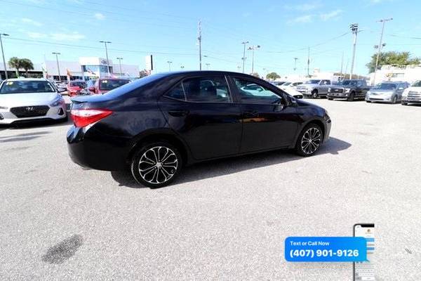 2014 Toyota Corolla S CVT - - by dealer - vehicle for sale in Orlando, FL – photo 9
