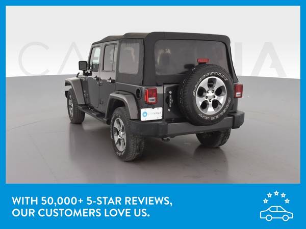 2017 Jeep Wrangler Unlimited Sahara Sport Utility 4D suv Gray for sale in Victoria, TX – photo 6