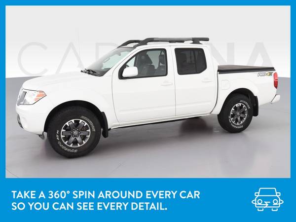 2016 Nissan Frontier Crew Cab PRO-4X Pickup 4D 5 ft pickup White for sale in Springfield, IL – photo 3