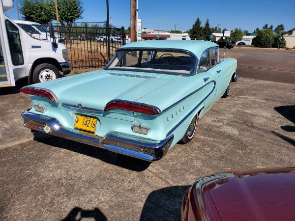 1958 Edsel E 400 V8 - Runs and Drives Great! - cars & trucks - by... for sale in Albany, OR – photo 9