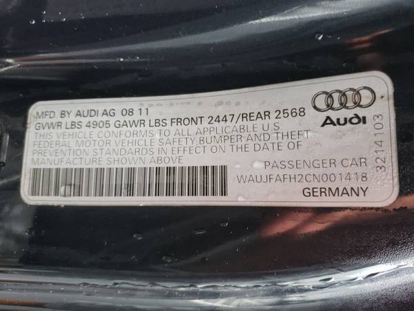 2012 Audi A5 2.0T Premium Plus SKU:CN001418 Convertible for sale in Wesley Chapel, FL – photo 23