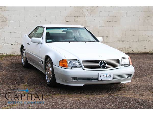 This SL600 has a Classic look! Power Soft Top! Get this V-12 Roadster! for sale in Eau Claire, WI – photo 23