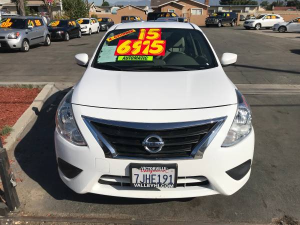 2015 NISSAN VERSA SV>89K MILES>4CYLDS>CALL 24HR for sale in BLOOMINGTON, CA – photo 3