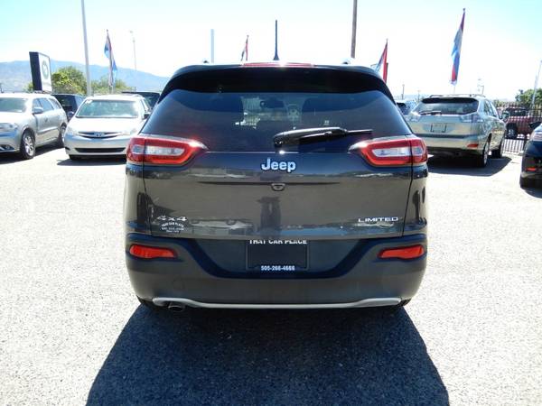 2017 Jeep Cherokee Limited 4WD - cars & trucks - by dealer - vehicle... for sale in Albuquerque, NM – photo 6