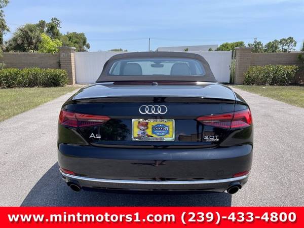 2018 Audi A5 Cabriolet Premium Plus (Luxury Convertible) - cars & for sale in Fort Myers, FL – photo 8