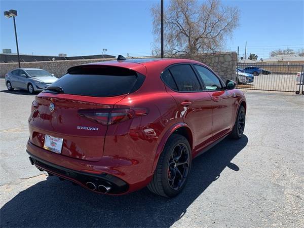 2018 Alfa Romeo Stelvio Quadrifoglio suv - - by dealer for sale in El Paso, TX – photo 8