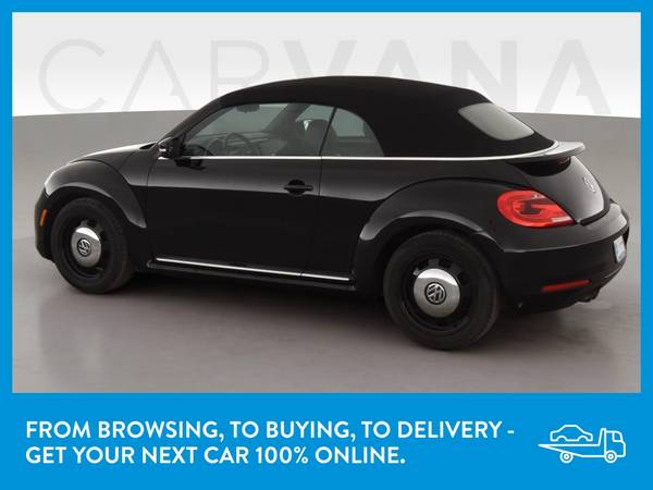 2014 VW Volkswagen Beetle 2 5L Convertible 2D Convertible Black for sale in Brooklyn, NY – photo 5