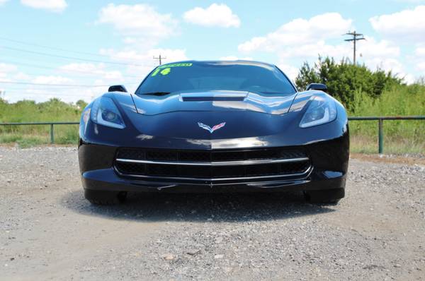 2014 CHEVROLET CORVETTE Z51 - 7 SPEED MANUAL - LOW MILES - BLK ON BLK! for sale in Liberty Hill, IL – photo 16
