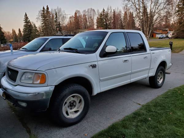 4WD/4x4 2001 Ford F150 SuperCrew Cab - Lariat Trim for sale in Anchorage, AK – photo 3