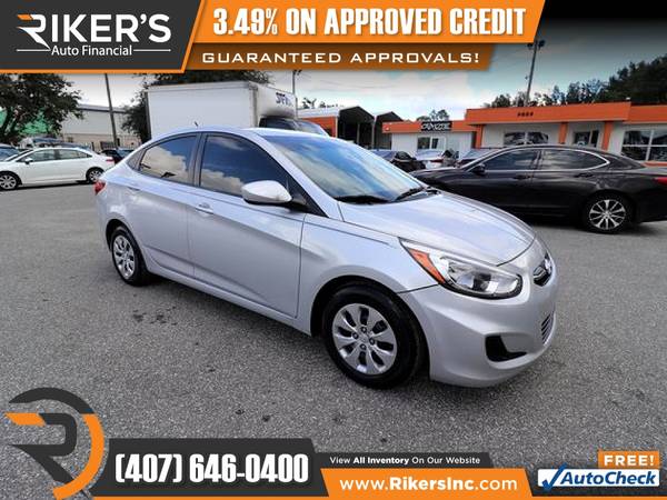 $103/mo - 2017 Hyundai Accent SE - 100 Approved! - cars & trucks -... for sale in Kissimmee, FL – photo 7