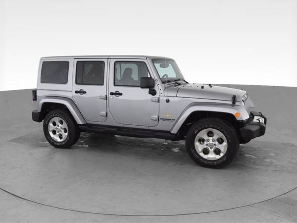 2014 Jeep Wrangler Unlimited Sahara Sport Utility 4D suv Gray - -... for sale in Lansing, MI – photo 14