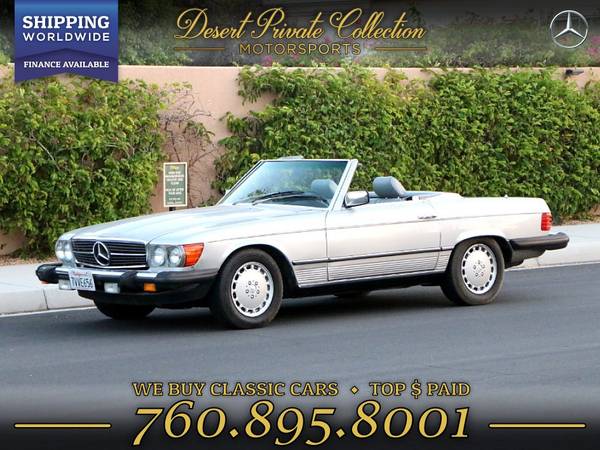 1983 Mercedes-Benz 380SL Low Miles for sale by Desert Private... for sale in Palm Desert, TX