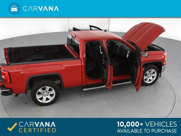 2014 GMC Sierra 1500 Double Cab SLE Pickup 4D 6 1/2 ft pickup Red - for sale in Charleston, SC – photo 14