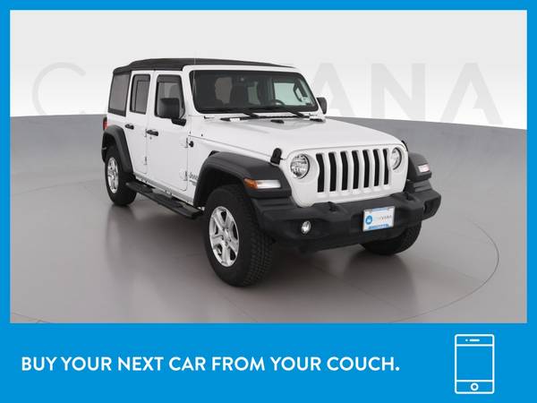 2018 Jeep Wrangler Unlimited All New Sport SUV 4D suv White for sale in Alexandria, MD – photo 9