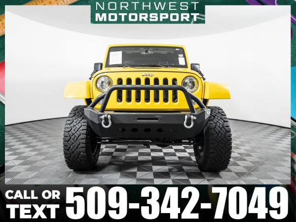 Lifted 2015 *Jeep Wrangler* Unlimited Sahara 4x4 for sale in Spokane Valley, WA – photo 8
