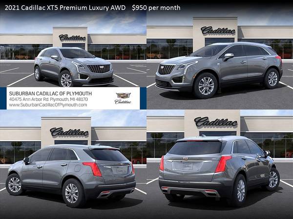 2021 Cadillac XT5 XT 5 XT-5 Premium Luxury AWD FOR ONLY 954/mo! for sale in Plymouth, MI – photo 14