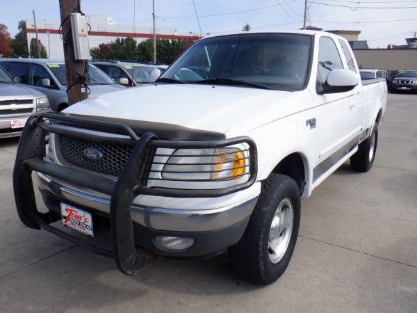 2000 Ford F-150 Super Cab Lariat 4WD white for sale in Des Moines, IA – photo 6