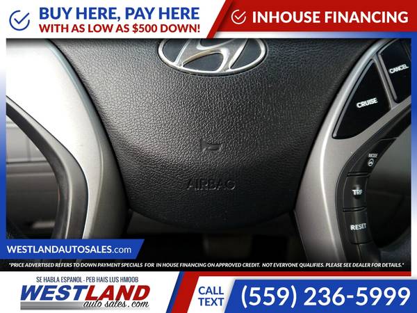 2015 Hyundai Elantra SESedan 6A 6 A 6-A PRICED TO SELL! - cars & for sale in Fresno, CA – photo 10