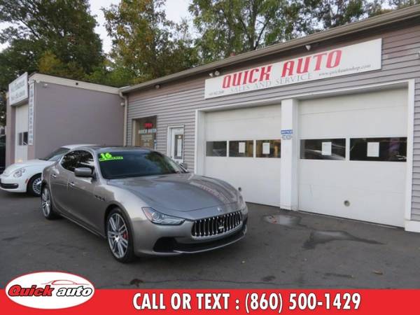 2016 Maserati Ghibli 4dr Sdn S Q4 with - cars & trucks - by dealer -... for sale in Bristol, CT – photo 2