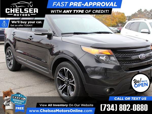 2015 Ford *Explorer* *Sport* *4WD!* *4 WD!* *4-WD!* for ONLY $302/mo... for sale in Chelsea, MI – photo 9