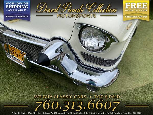 1957 Cadillac Fleetwood Restored Sedan with 52, 349 original miles for sale in Palm Desert, NY – photo 7
