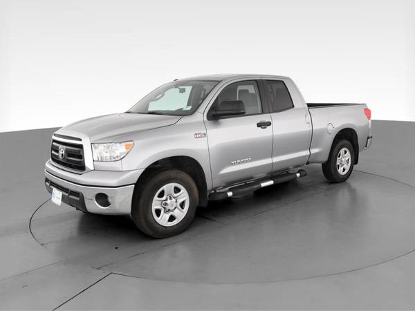 2013 Toyota Tundra Double Cab Pickup 4D 6 1/2 ft pickup Silver - -... for sale in Decatur, AL – photo 3