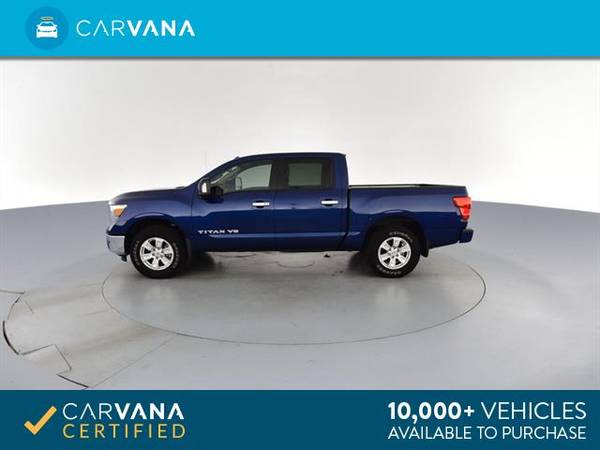 2018 Nissan Titan Crew Cab SV Pickup 4D 5 1/2 ft pickup Blue - FINANCE for sale in Columbia, SC – photo 7