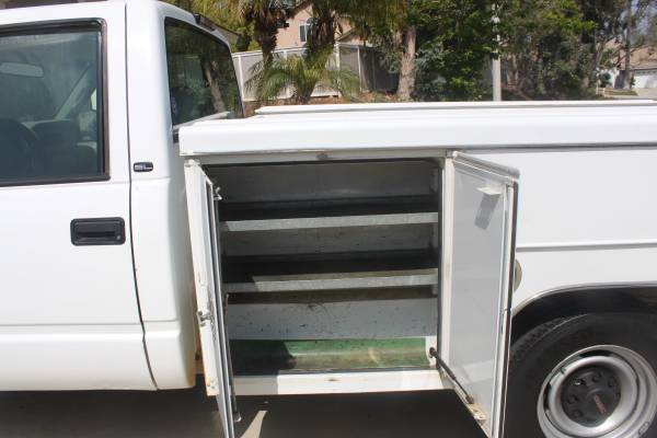 2000 GMC 3500 with Service Body - Incredible LOW Miles for sale in Corona, CA – photo 8