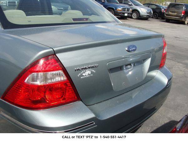 2005 FORD FIVE HUNDRED Sedan SE (TITANIUM GREEN METALLIC) - cars & for sale in Bedford, VA – photo 7
