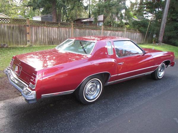 1977 Chevrolet Monte Carlo - cars & trucks - by dealer - vehicle... for sale in Shoreline, WA – photo 3
