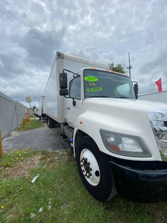 2015 HINO 338 26FT DRY BOX STOCK 1696 - - by dealer for sale in Miami, FL – photo 2